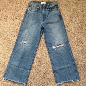 SLVRLAKE High Waist Grace Crop in Rockaway - size 26